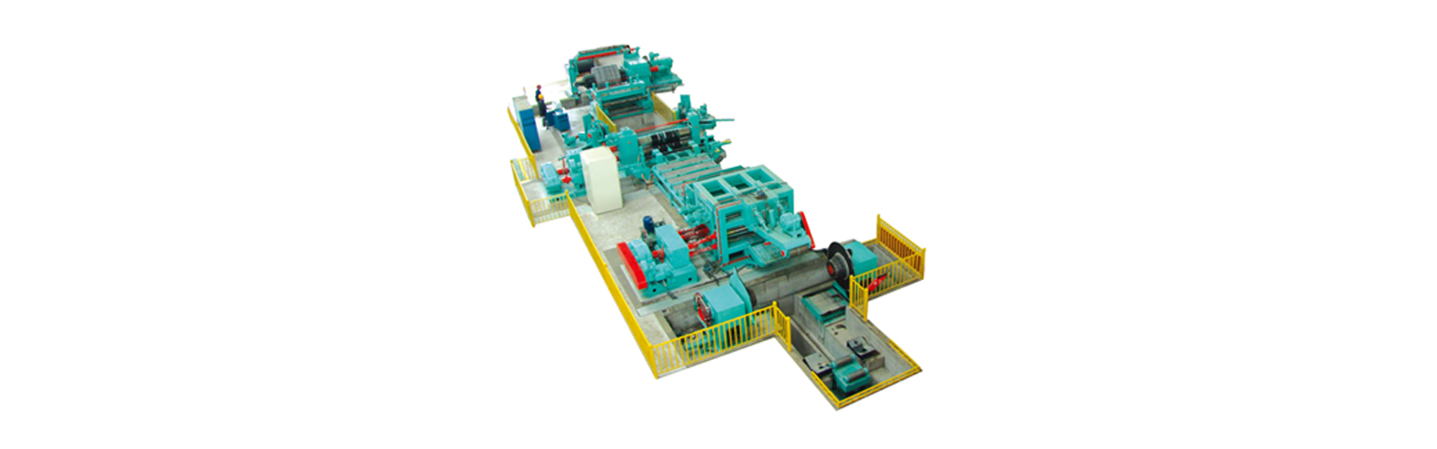 Hot Rolled Plate Uncoiling Leveling Shearing Stacking Production Line